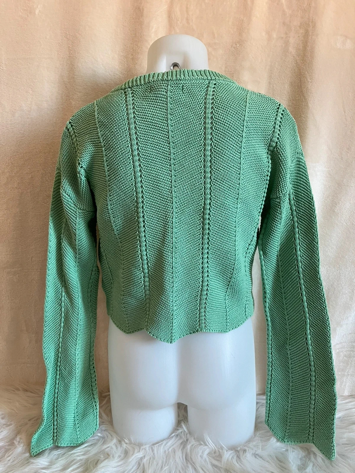 Groen gebreid shirt van Primark 8/9 jaar – photo 3